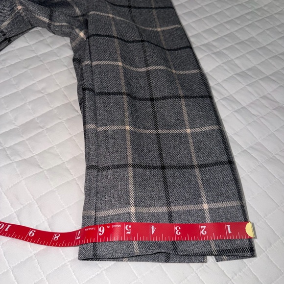 Black Label Women's Charcoal Checkered Blazer - Picture 8 of 10